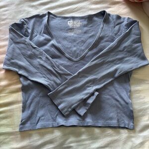 Big Bud Press V-Neck Long Sleeve Top